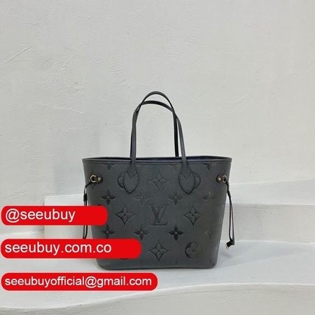 m45685 replica neverfull mm monogram empreinte leather black