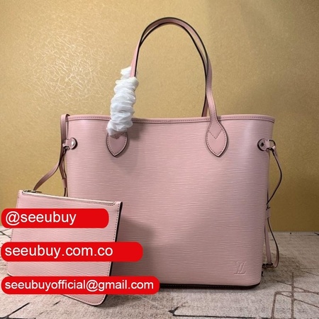 replica neverfull mm epi leather noir rose