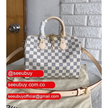 perfect replicas n41371 speedy 25 damier azur bag