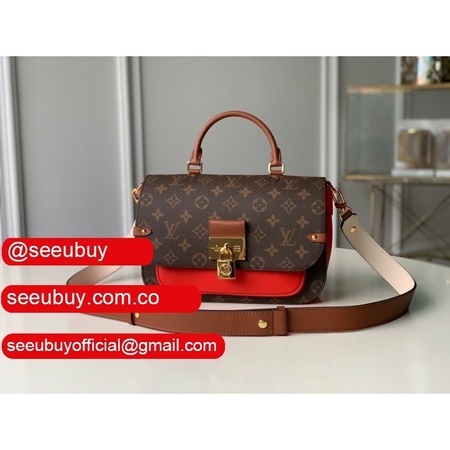 replica m44548 vaugirard monogram coquelicot red bag