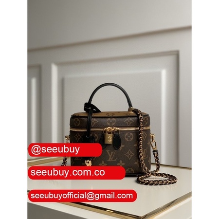 shop vanity pm monogram m45165 brown