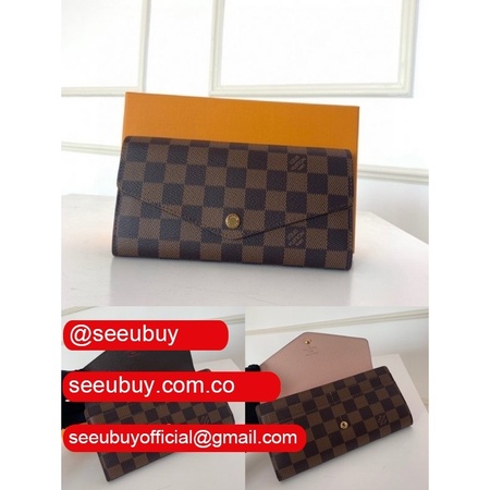 AAA+ N60114/N63209 Sarah Wallet Damier Ebene