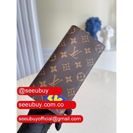 high quality brazza wallet monogram other in brown