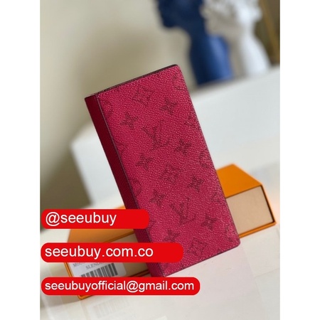 wholesale replica m66540 brazza wallet monogram red