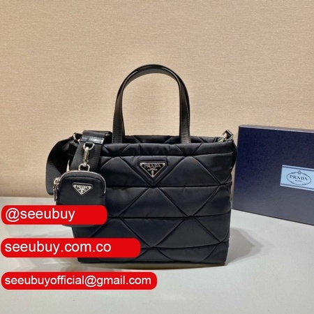 Buy Prada Replica Shoulder 1BG380 Black Handbags