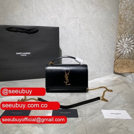 Buy Replica YSL Sunset 19cm Bags Online Black