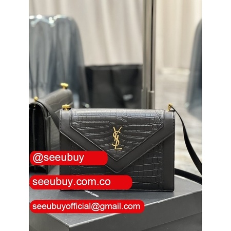 YSL Best Knockoff 668863 Gaby Satchel Quilted Shoulder Black Bag