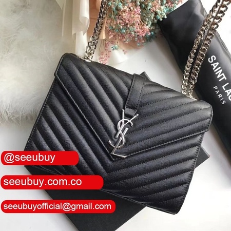 Ysl Replica Saint Laurent niki size 24cm black