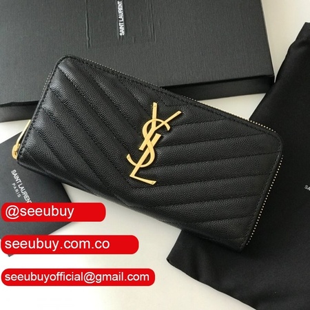 Best Saint Laurent Wallets & Card Cases Black