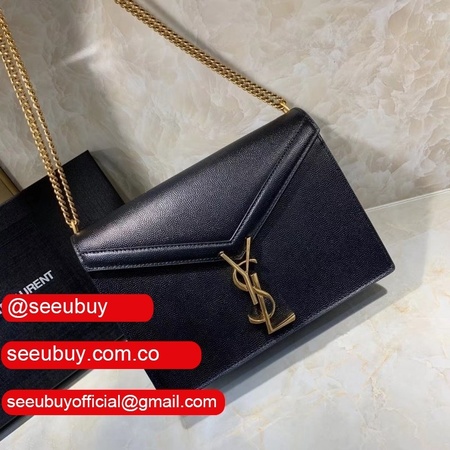 YSL Replica New Cassandra 532750 Caviar Envelope Bag