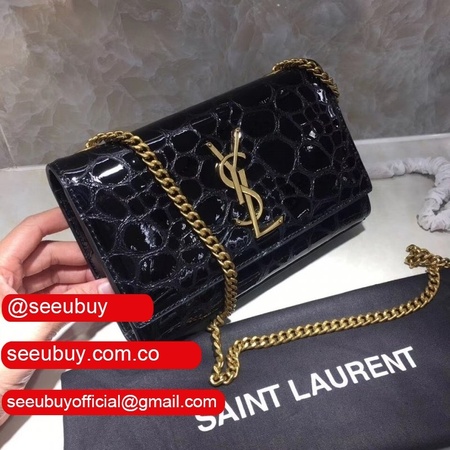 YSL Replicas Kate Small Bag With Tassel 474366 Black