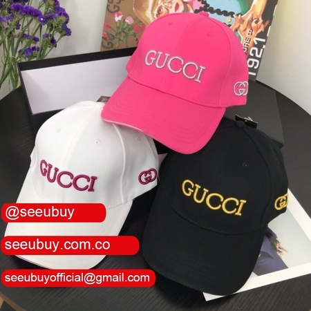 Best Gucci Court simple embroidery logo Baseball cap