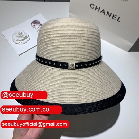 Top Quality Christian Dior Colorblock sun shading Hats