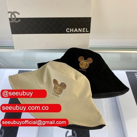 Wholesale CC new double-sided wearable Mickey fisherman hat