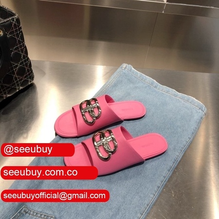 High Quality Balenciaga Flat Slippers