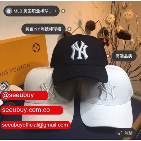 MLB Yankee NY solid color baseball cap