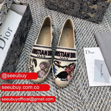 7 Star Dior Espadrilles Shoes 005