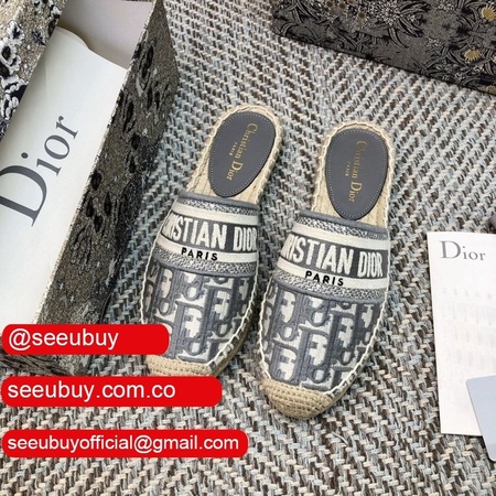 7 Star Dior Espadrilles Slippers 001