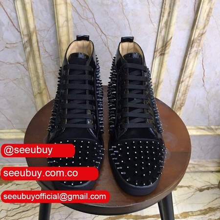 Buy Christian Louboutin Shoes BLACK for Men