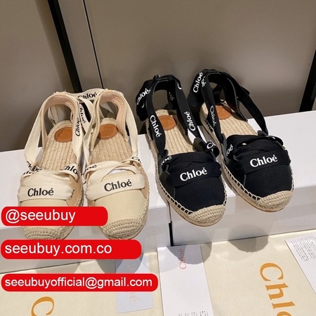 Replica Chloe Shoes Espadrille sandals for China