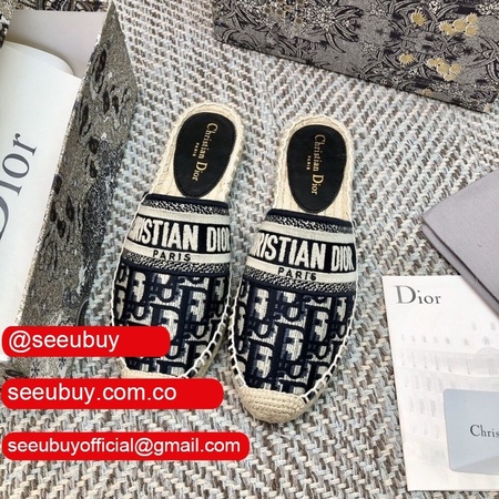 7 Star Dior Espadrilles Slippers 002