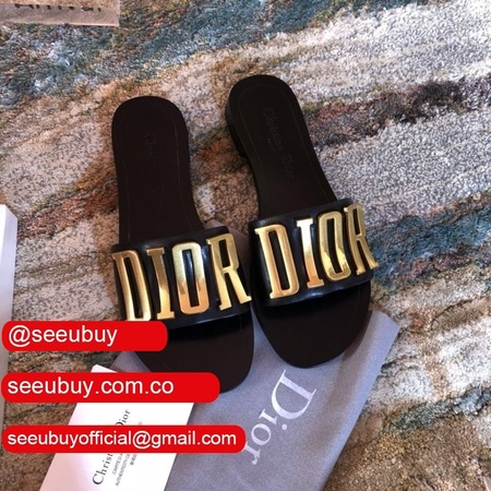 Best Dior Flat Slipper AAA+ 005