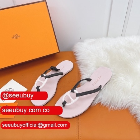 Replica Hermes Pink Sandals Slippers replica shoes