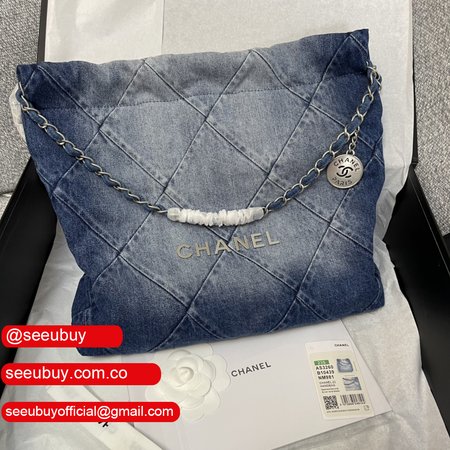 Chanel 22 Denim Bag