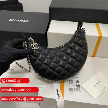 Chanel 23p Crescent Bag Large Size